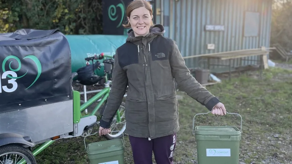 Hartcliffe resident recycles community food waste for compost scheme