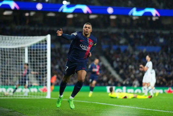 Ligue 1 giants show strong strength, Mbappe leads Paris to the Champions League quarterfinals
